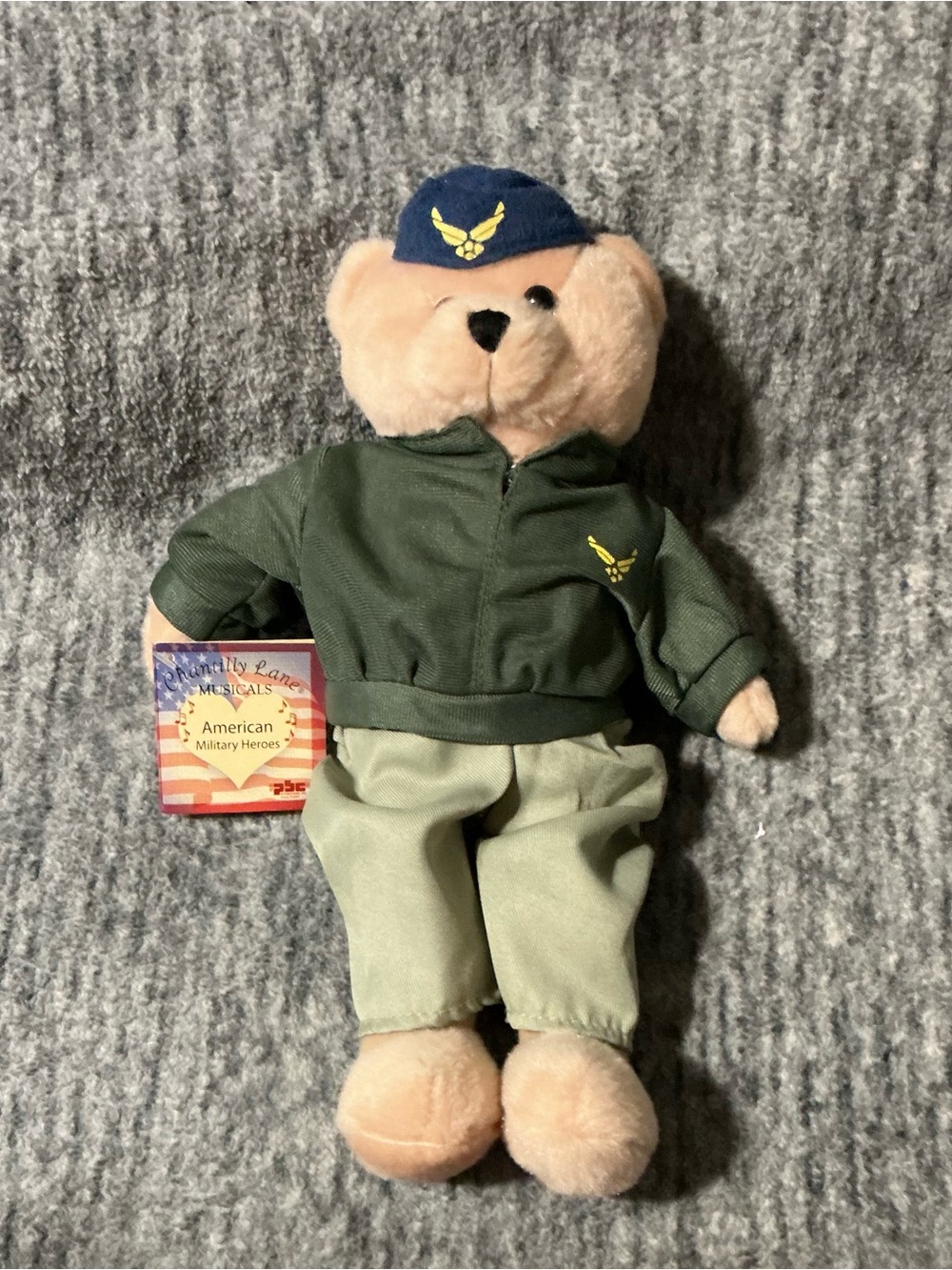 Plush bear: American Military Heroes